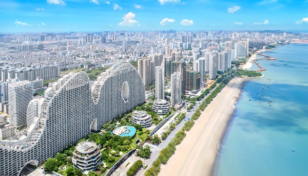 北海城市北岸风光